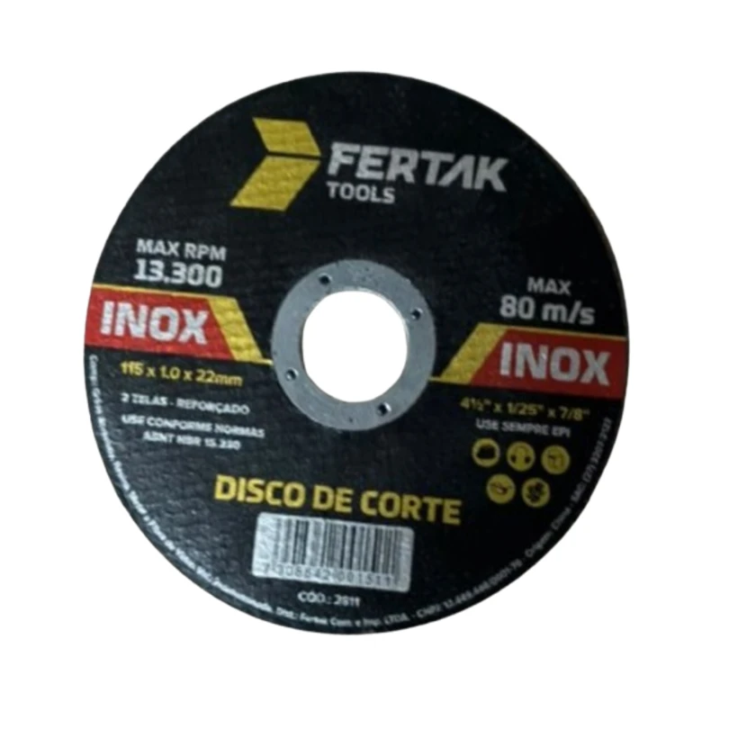 Disco de corte 115 X 1 X 22.2